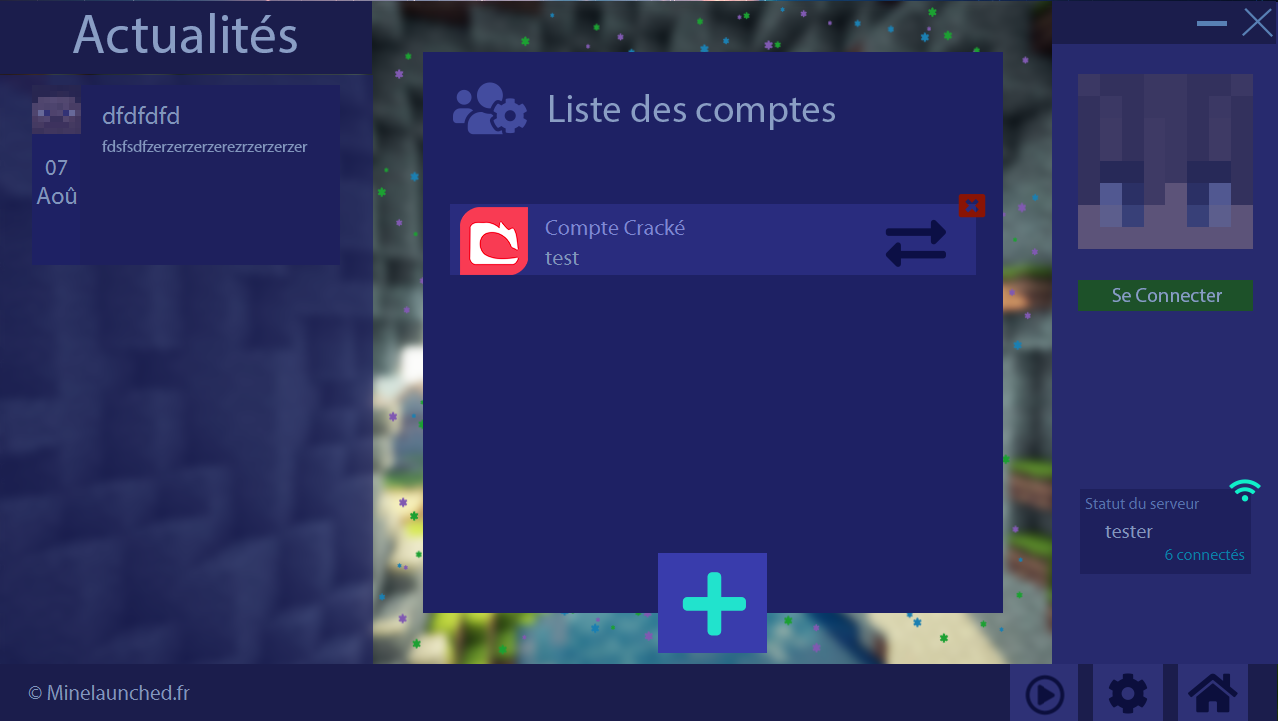 Présentation du launcher
